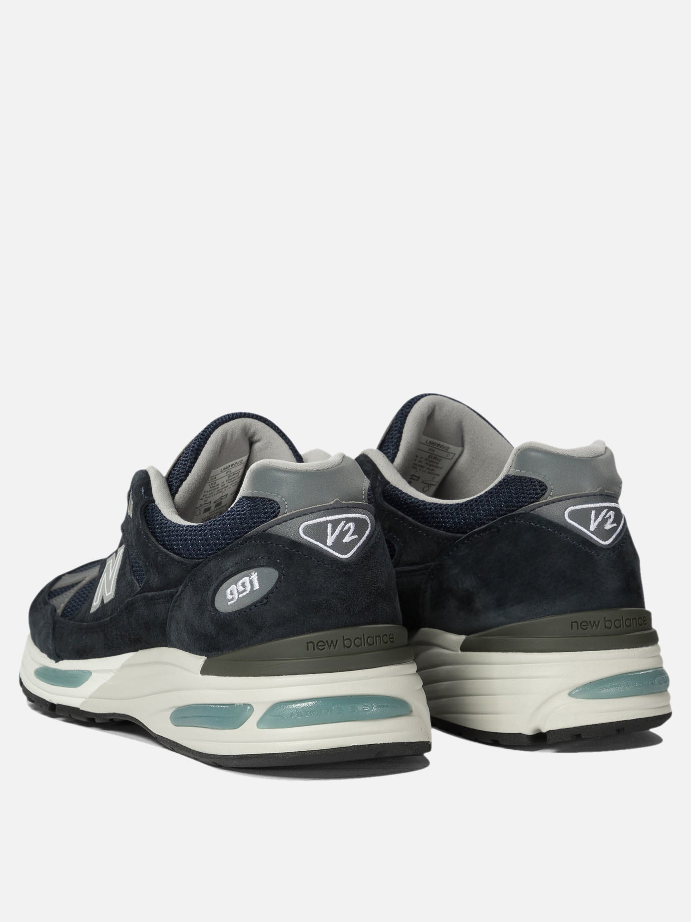 Low top sneakers 50% mesh 50% leather - 100% rubber  Blue - New Balance Men | PDP | VIETTI Online Store | thumbnail_4