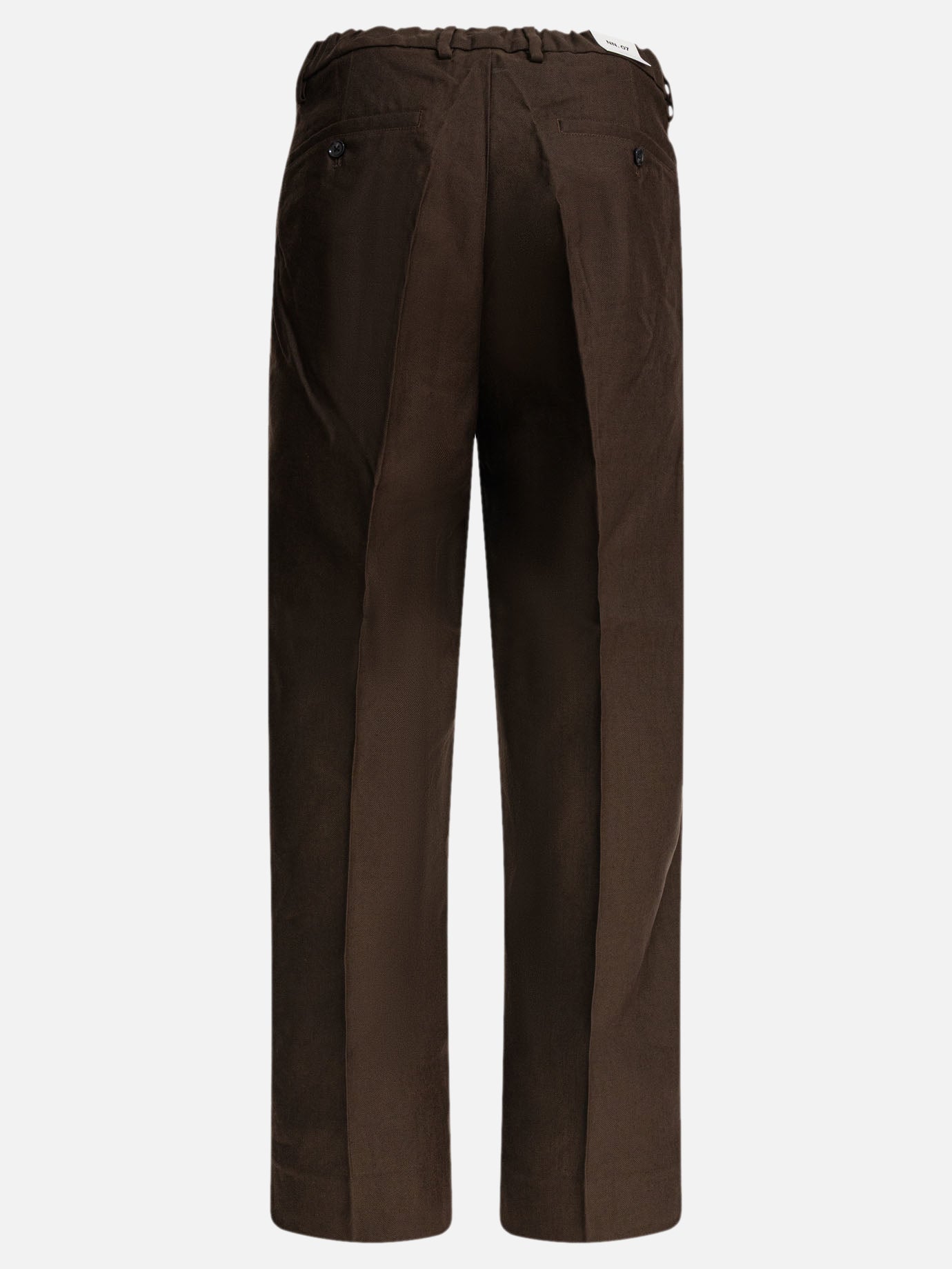 Leisure trousers Solid colour  Brown - NN.07 Men | PDP | VIETTI Online Store | thumbnail_2