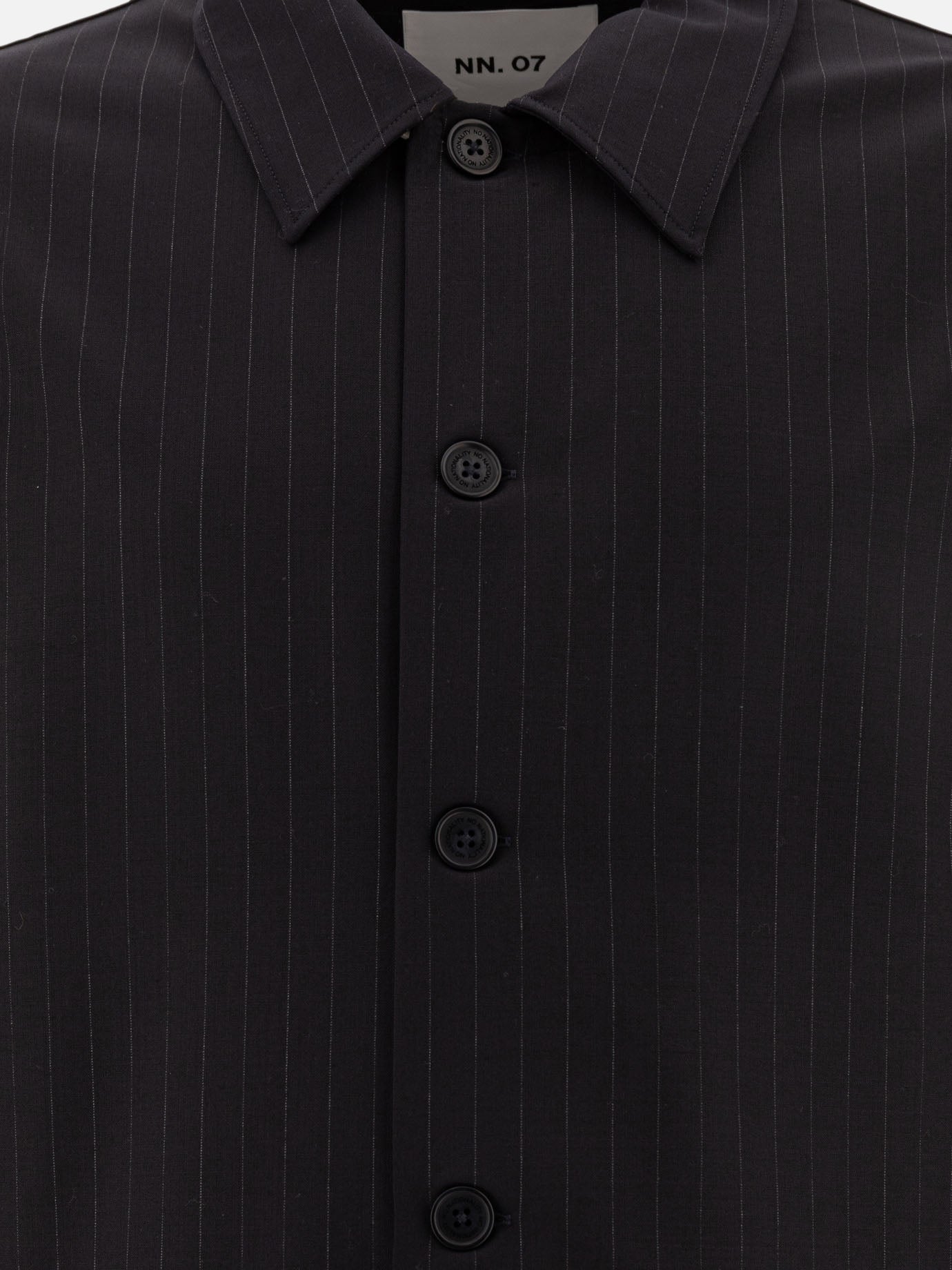 Overshirt jackets Pinstriped  Blue - NN.07 Men | PDP | VIETTI Online Store | thumbnail_3
