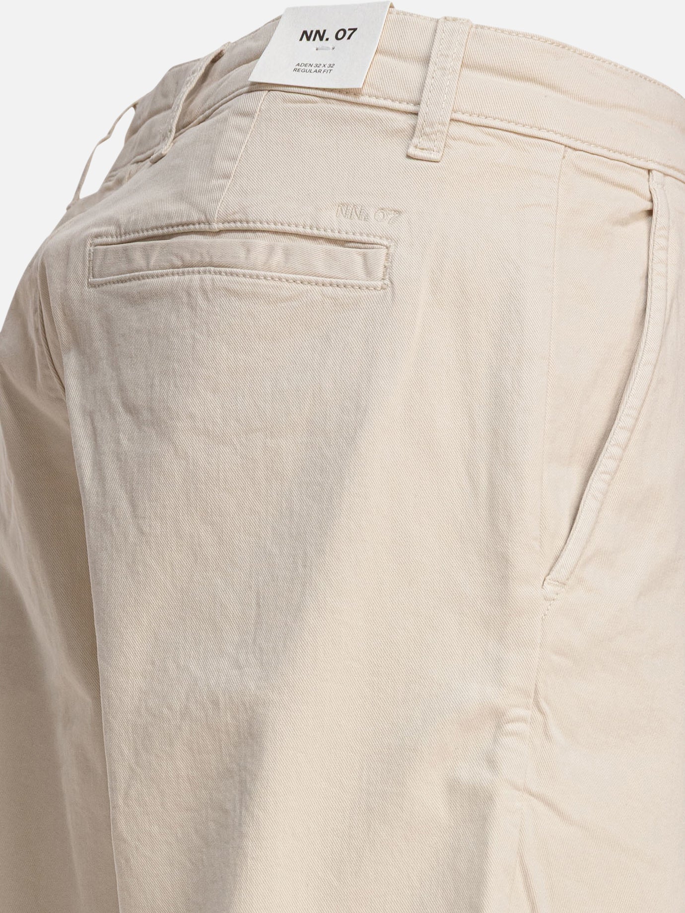 Leisure trousers Solid colour  White - NN.07 Men | PDP | VIETTI Online Store | thumbnail_4