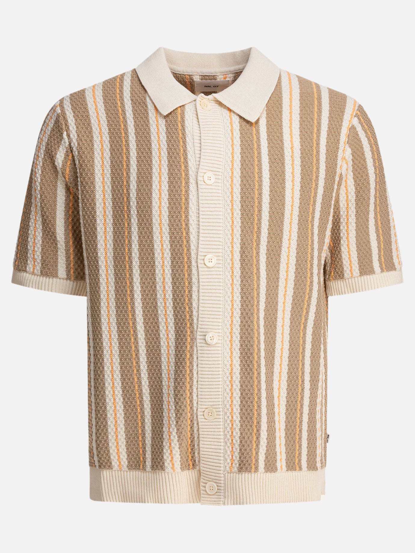 Casual shirts Striped  Beige - NN.07 Men | PDP | VIETTI Online Store | Zoom-Modal
