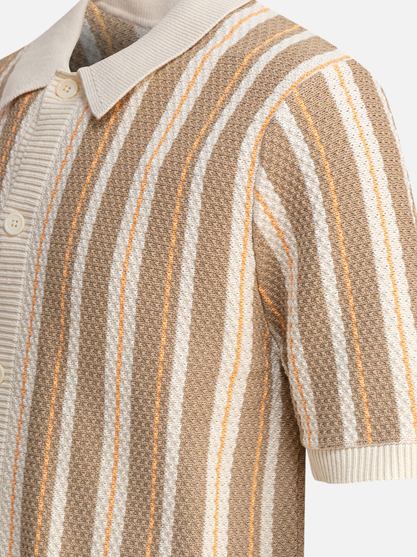 Casual shirts Striped  Beige - NN.07 Men | PDP | VIETTI Online Store | thumbnail_4