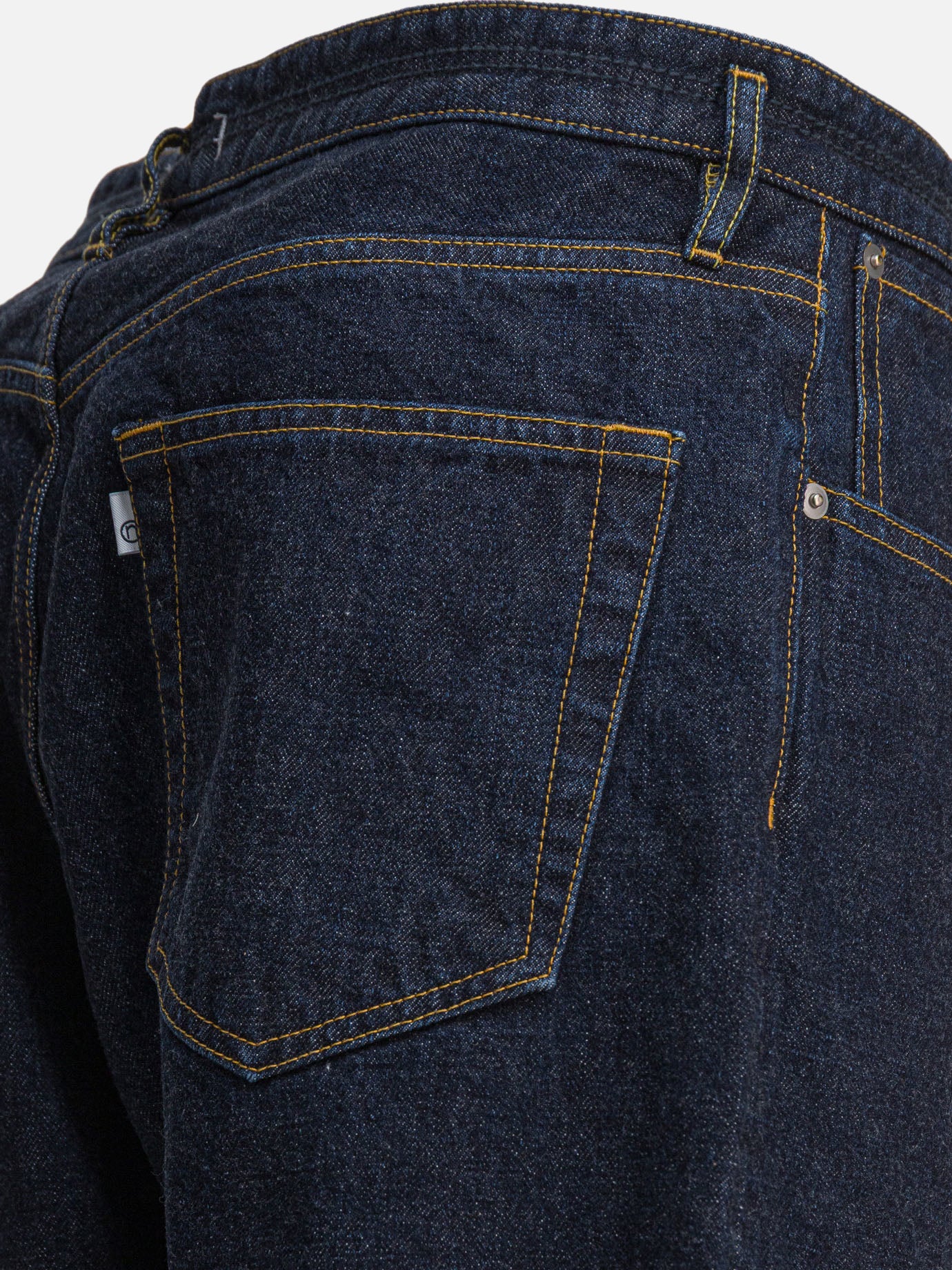 Straight-leg jeans Solid colour  Blue - nonnative Men | PDP | VIETTI Online Store | thumbnail_4