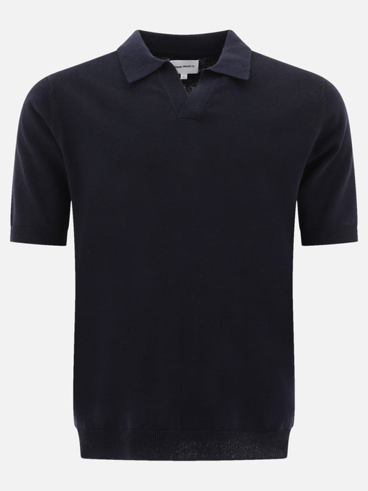 Norse Projects "Leif" polo shirt 17403377_M Blue 1