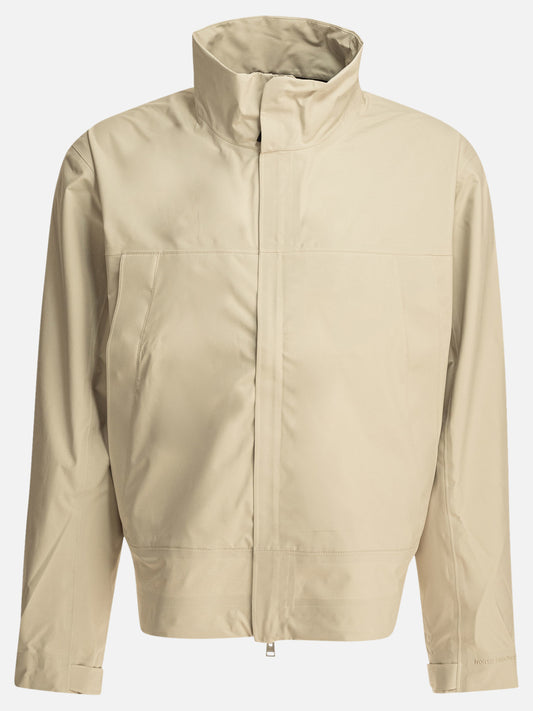 Norse Projects "3L Stand Collar" waterproof jacket 12153170_S White 1