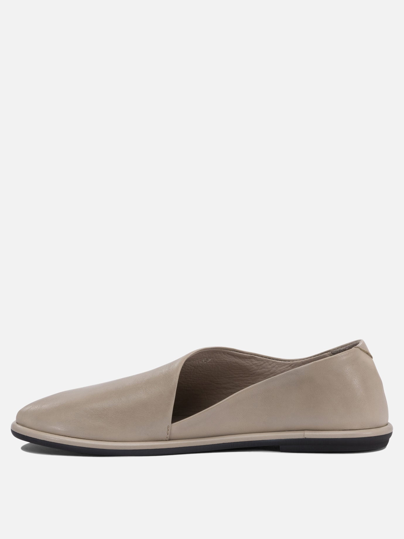 Flat sandals 100% leather - 100% rubber  Black - Officine Creative Women | PDP | VIETTI Online Store | thumbnail_3