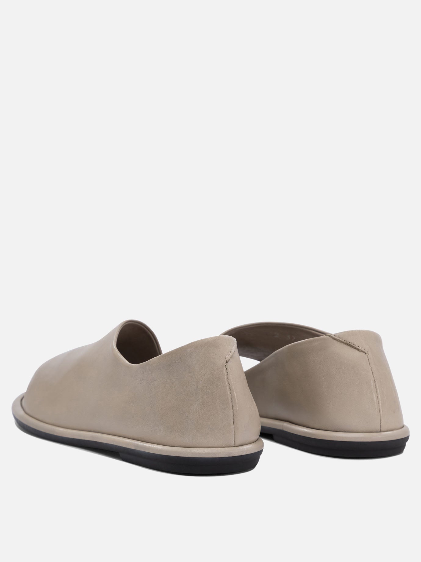 Flat sandals 100% leather - 100% rubber  Black - Officine Creative Women | PDP | VIETTI Online Store | thumbnail_4