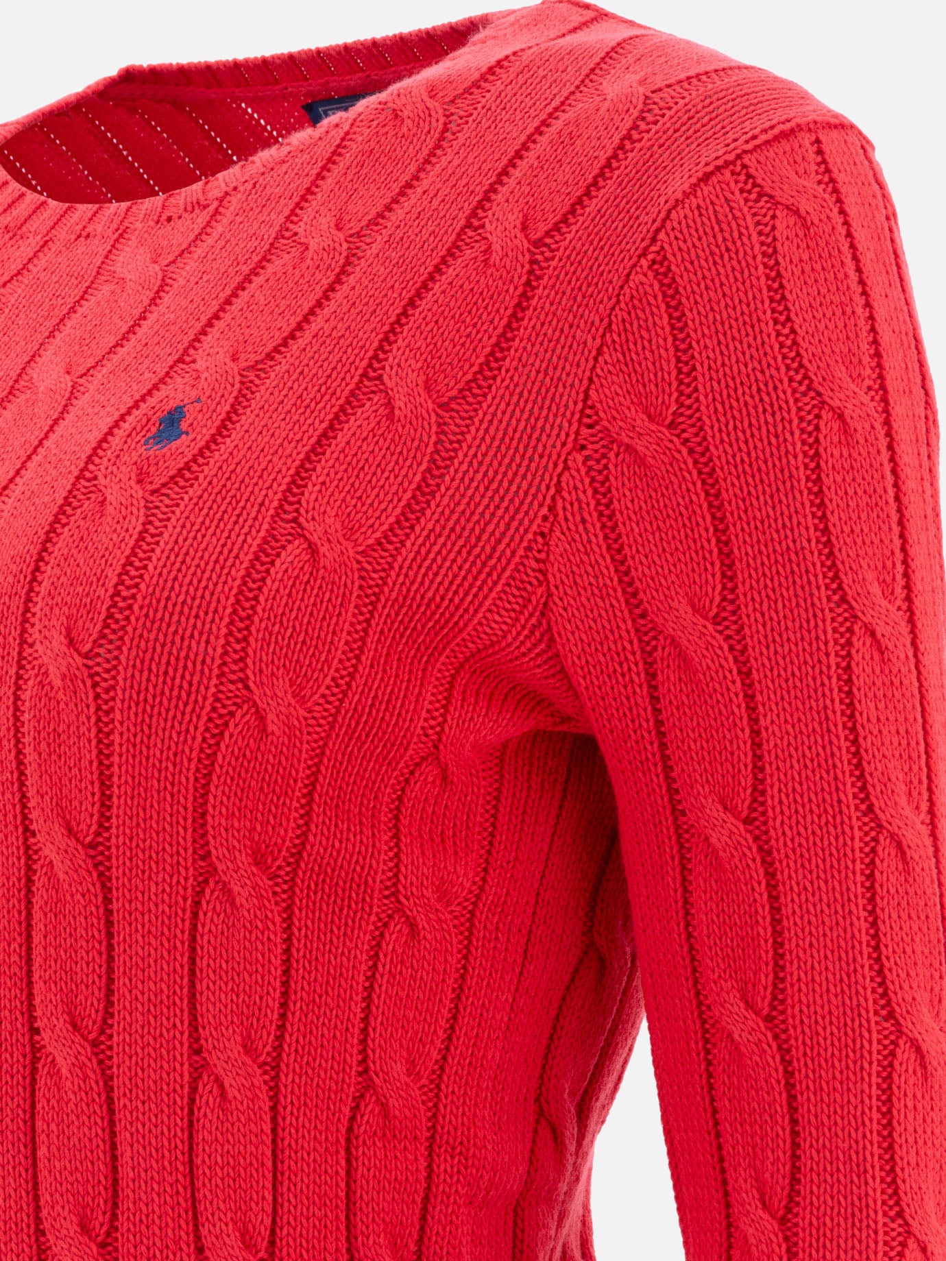 Polo Ralph Lauren Crew-neck cable-knit sweater 18962511_S Red thumbnail_4