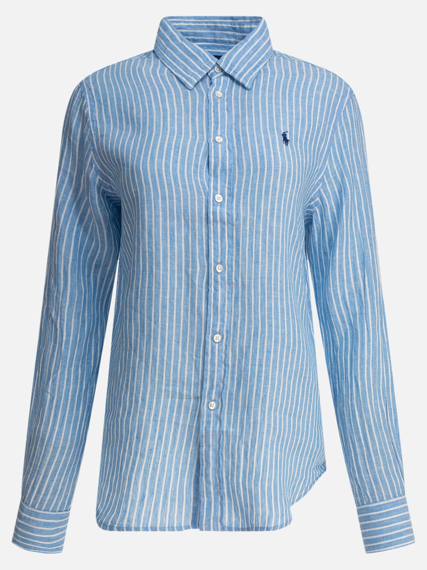 Casual shirts Striped  Light blue - Polo Ralph Lauren Women | PDP | VIETTI Online Store | thumbnail