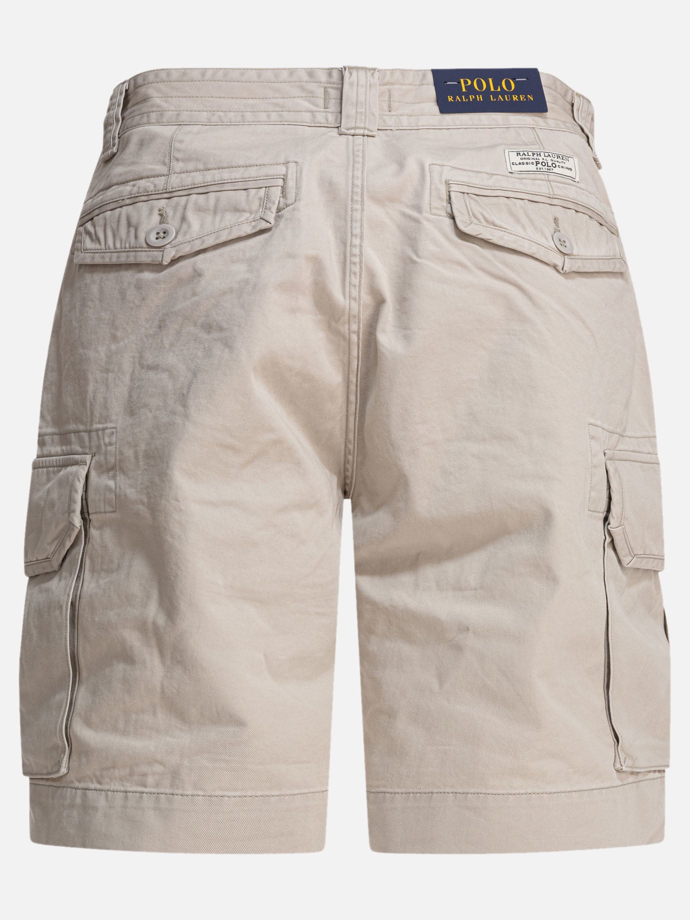 Cargo shorts Solid colour  Grey - Polo Ralph Lauren Men | PDP | VIETTI Online Store | thumbnail_2