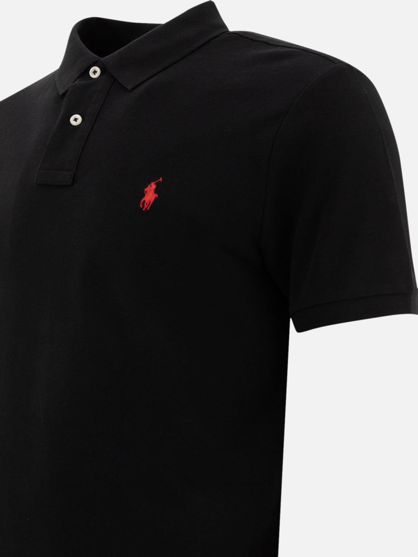 Polo shirts with buttons Logo  Black - Polo Ralph Lauren Men | PDP | VIETTI Online Store | Zoom-Modal_4
