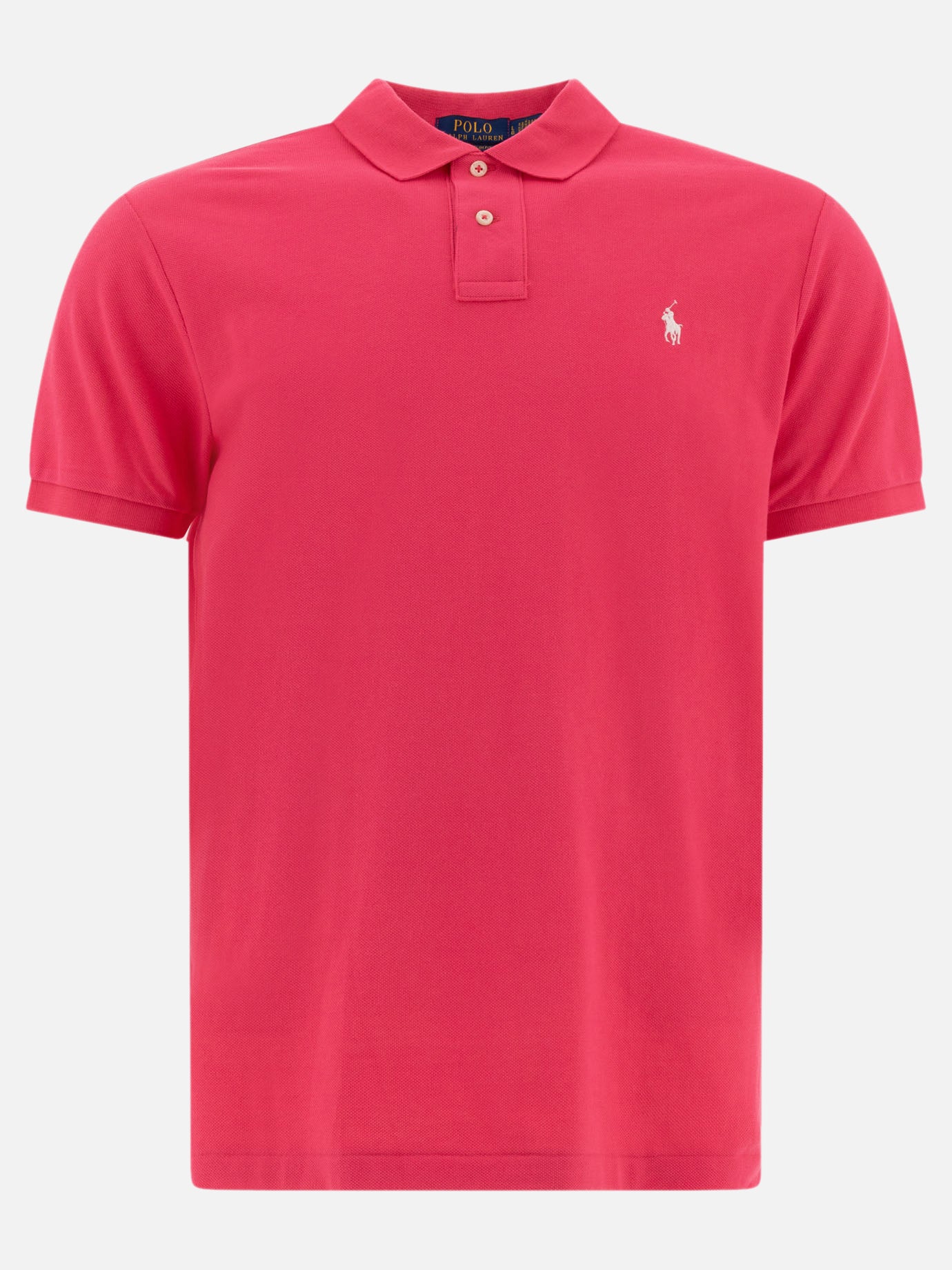Polo Ralph Lauren Pique polo shirt 18877745_S Pink thumbnail_1