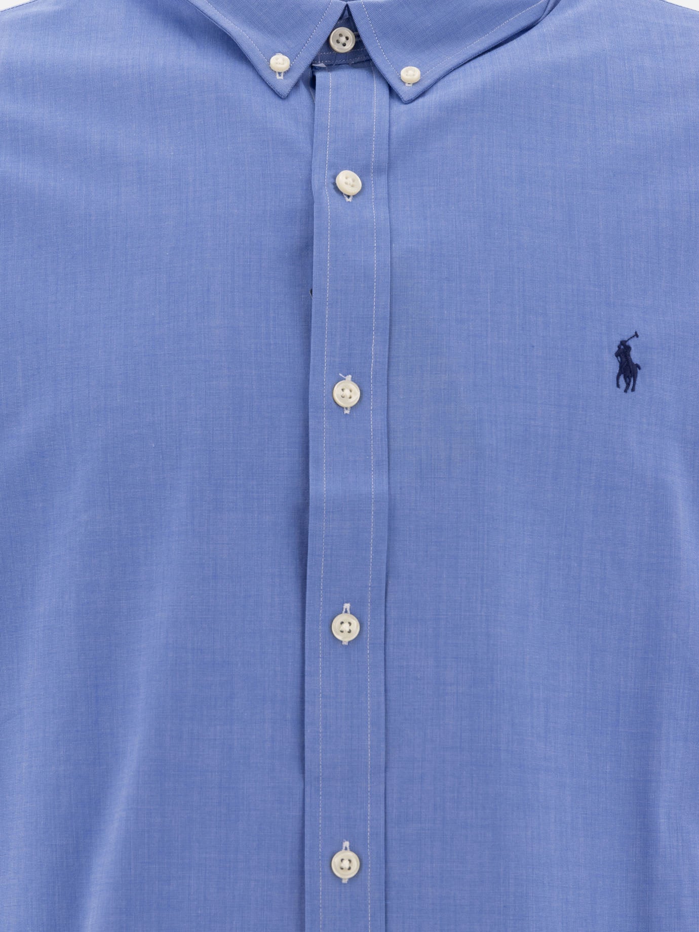 Casual shirts Solid colour  Blue - Polo Ralph Lauren Men | PDP | VIETTI Online Store | thumbnail_3