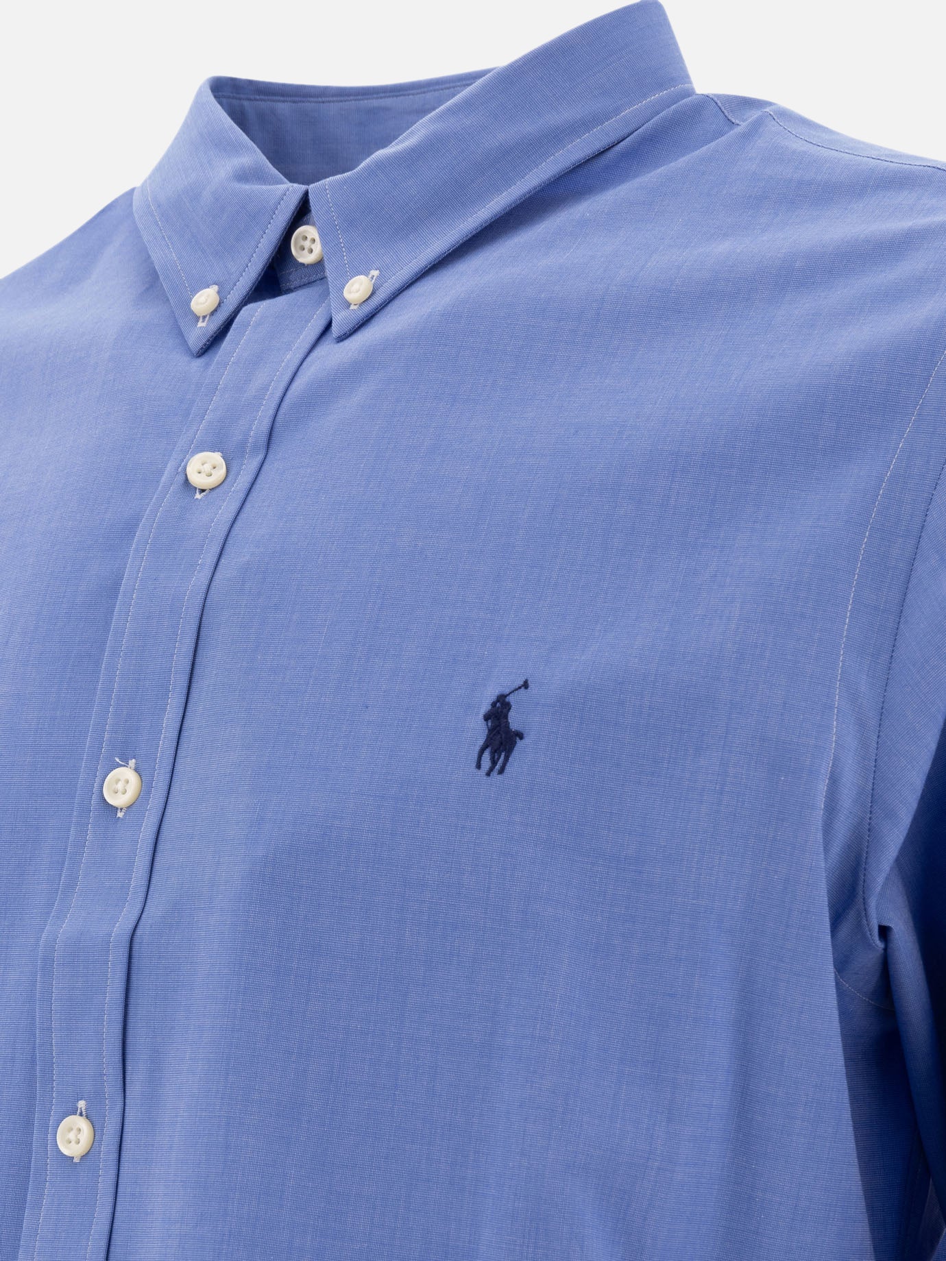 Casual shirts Solid colour  Blue - Polo Ralph Lauren Men | PDP | VIETTI Online Store | Zoom-Modal_4
