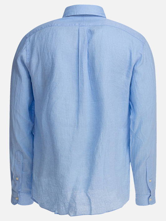 Casual shirts Solid colour  Blue - Polo Ralph Lauren Men | PLP | VIETTI Online Store | 2
