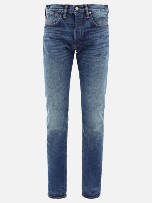 Straight-leg jeans Solid colour  Blue - RRL by Ralph Lauren Men | PLP | VIETTI Online Store 
