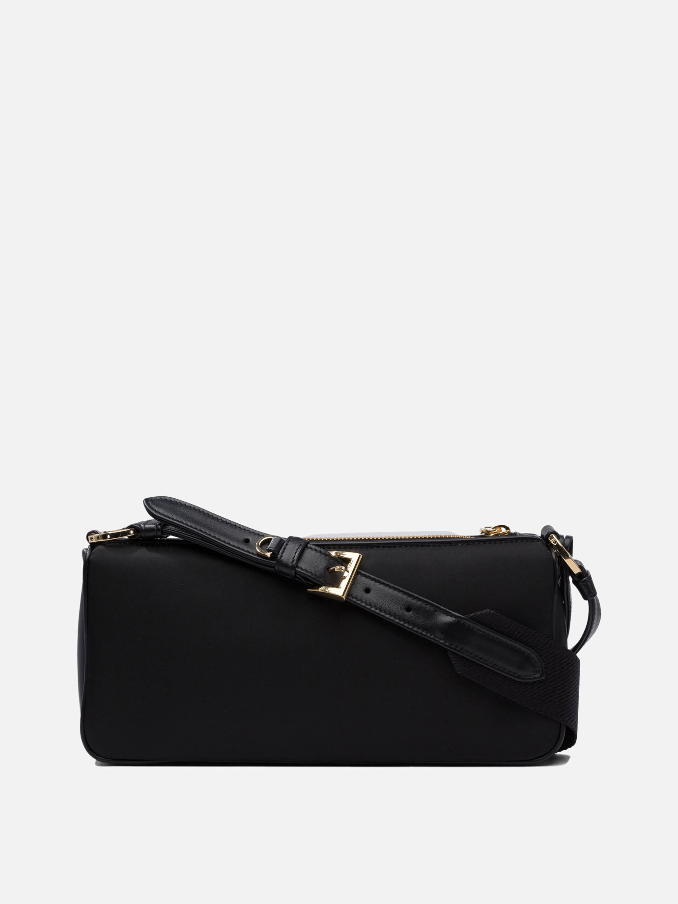 Prada Re-Nylon and leather small shoulder bag 14350082_UNI Black thumbnail_3
