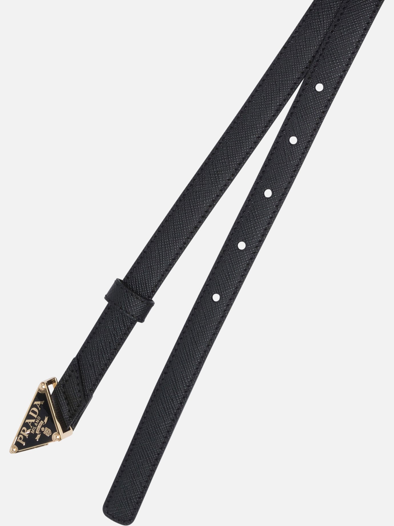 Leather belts 100% lamb leather  Black - Prada Women | PDP | VIETTI Online Store | Zoom-Modal_2
