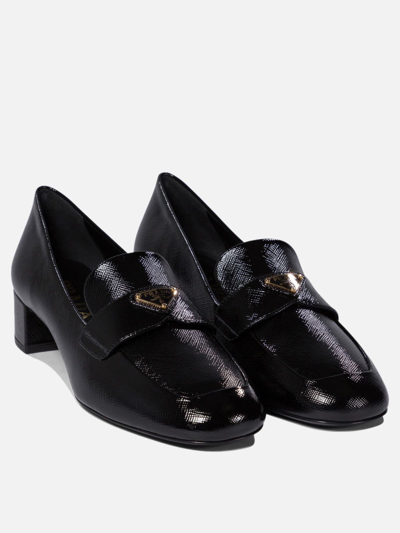 Prada Leather loafers 18511435_38 Black thumbnail_2