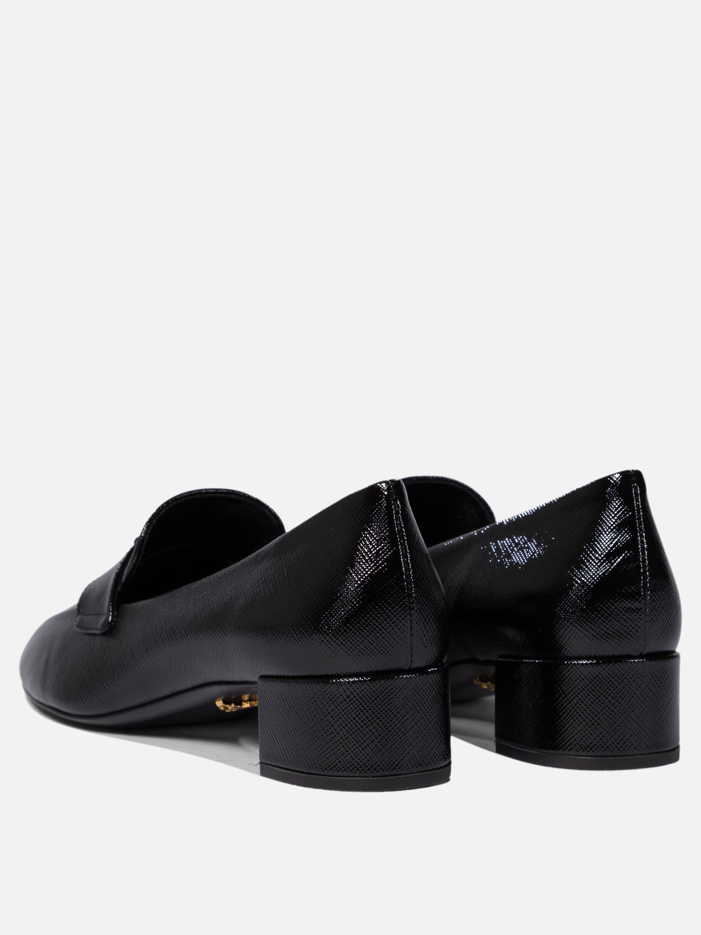 Leather loafers
