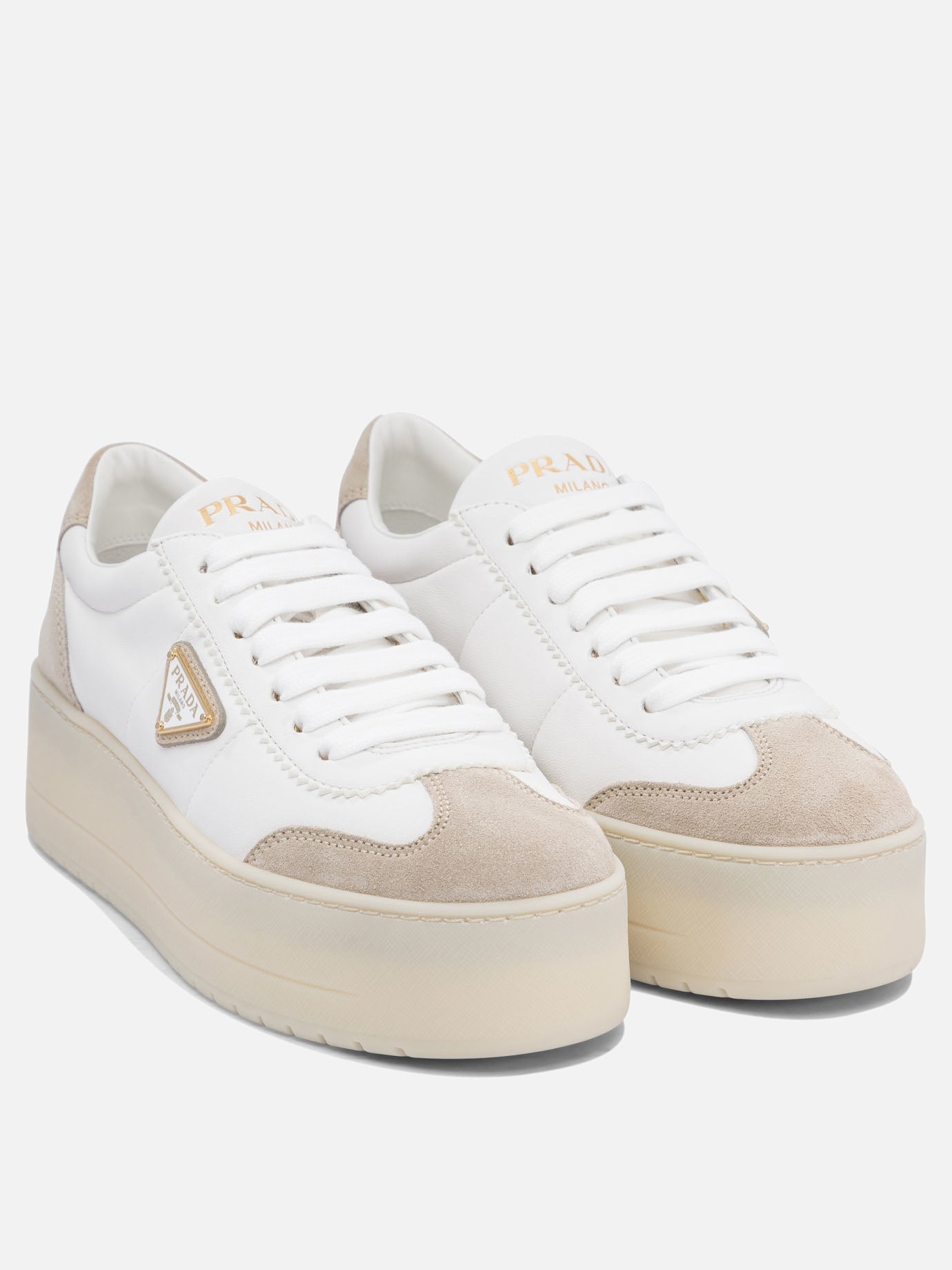 Prada &quot;Downtown Bold&quot; sneakers 10209207_37 White thumbnail_2