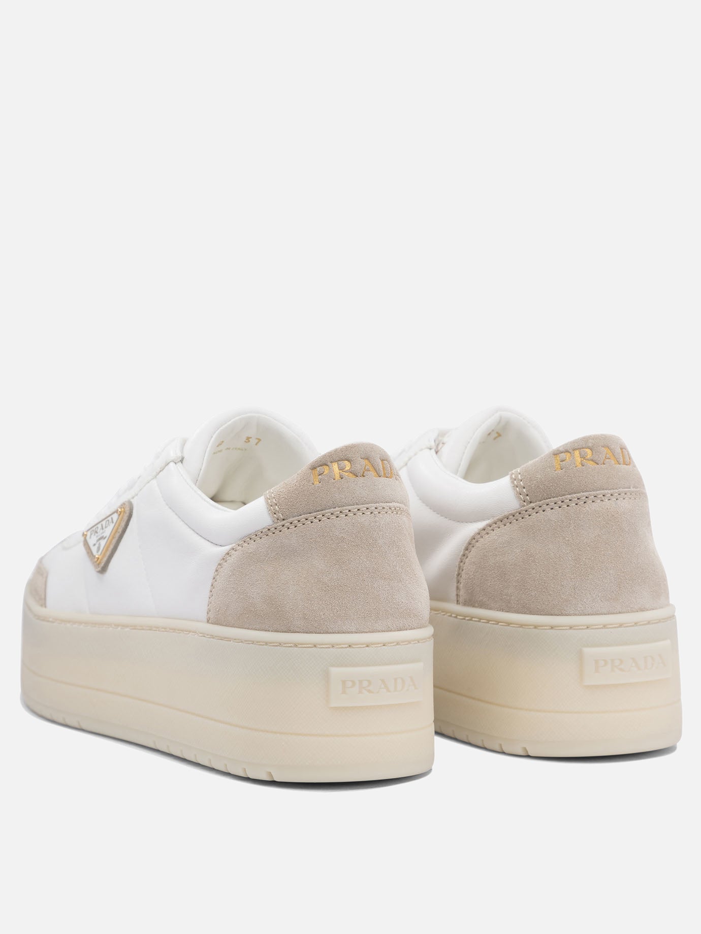 Prada &quot;Downtown Bold&quot; sneakers 10209207_37 White thumbnail_4