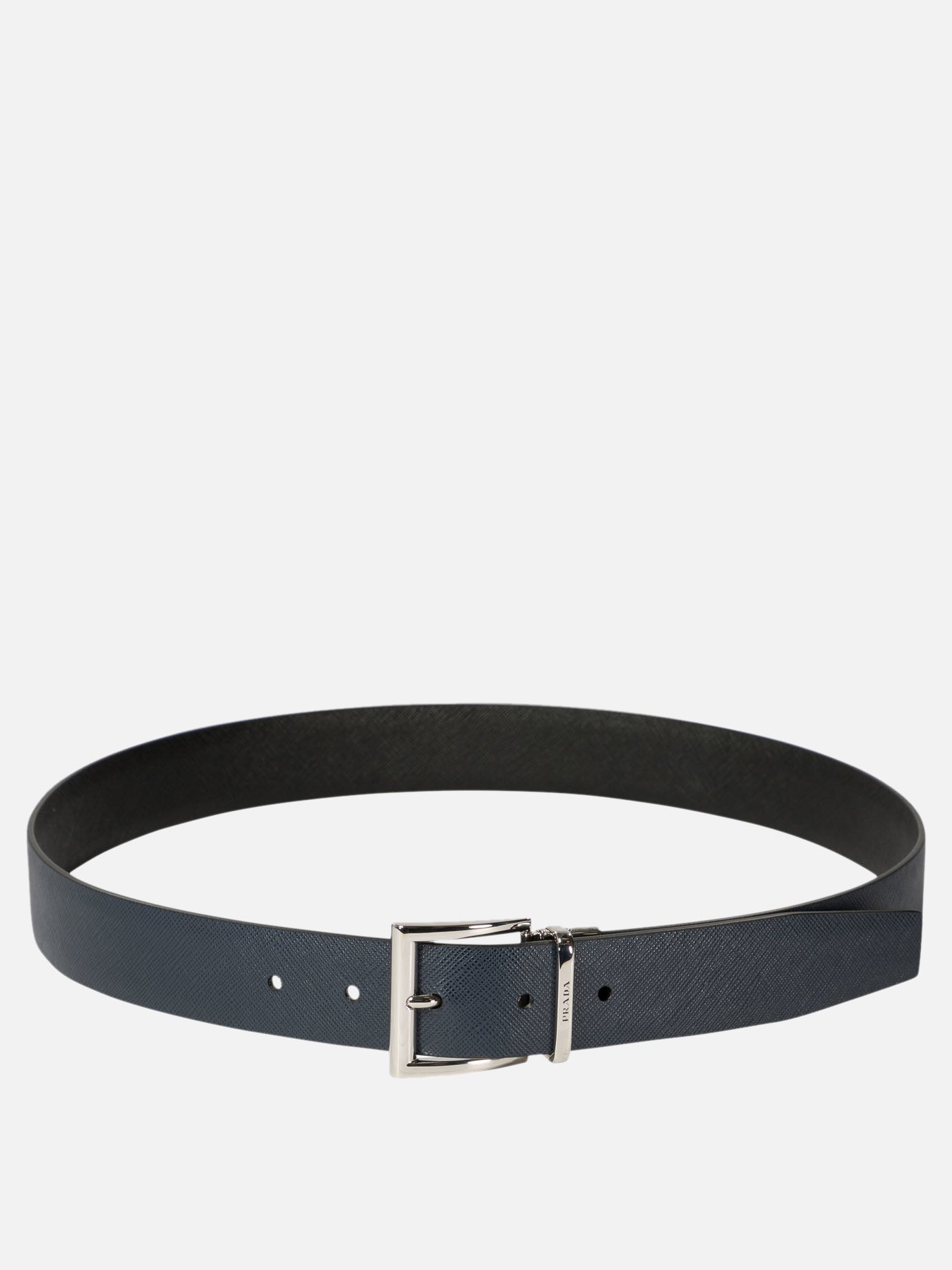 Prada Reversible Saffiano belt Black