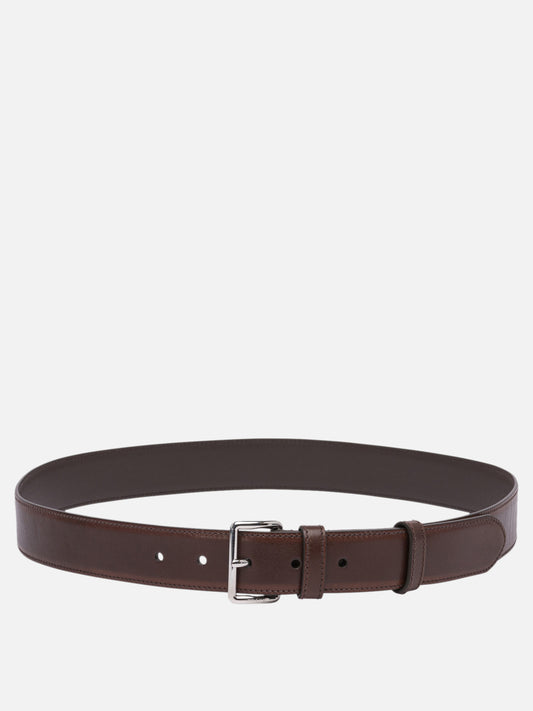 Prada Leather belt 15568191_90 Brown 1