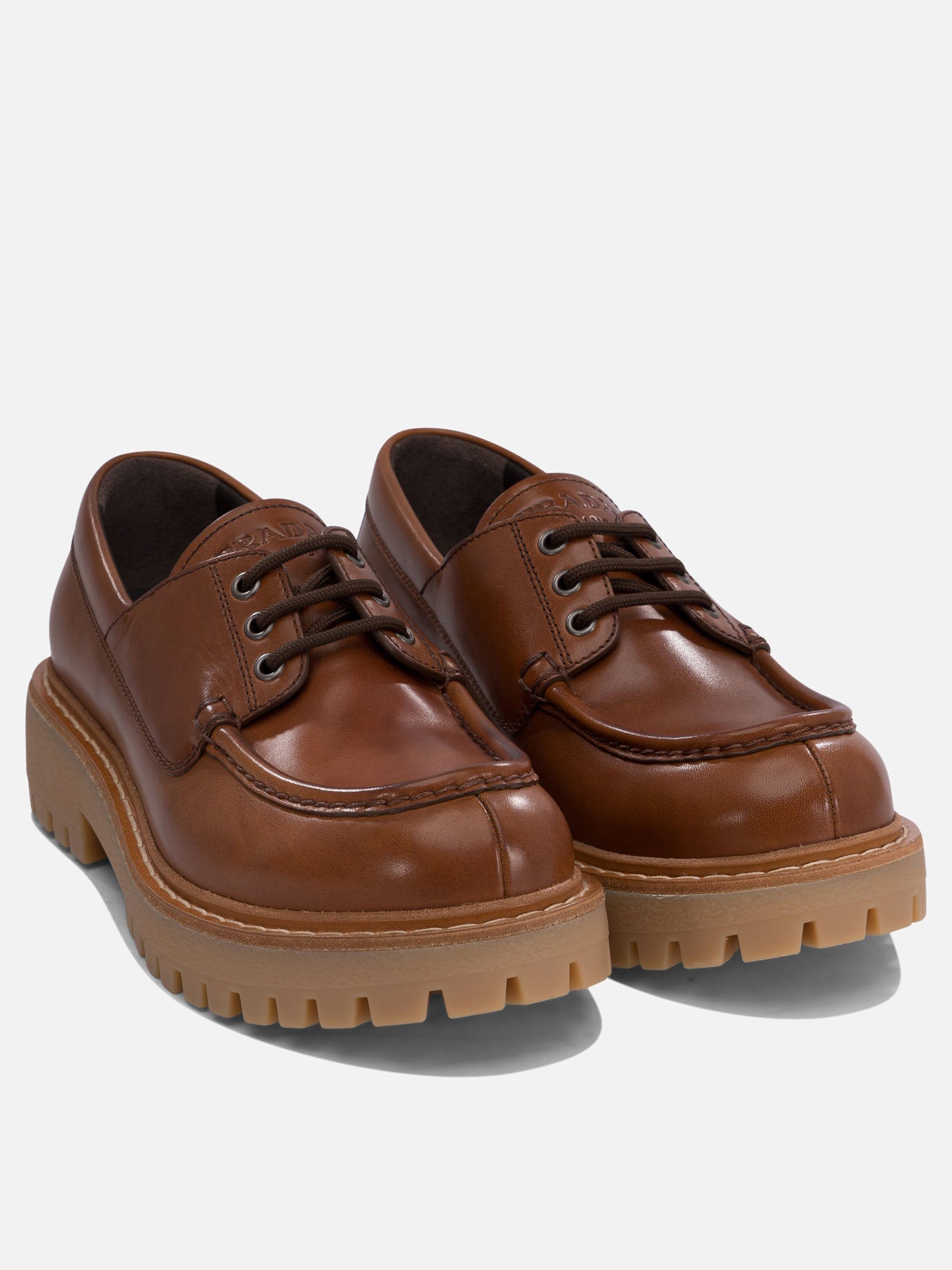 Laced loafers