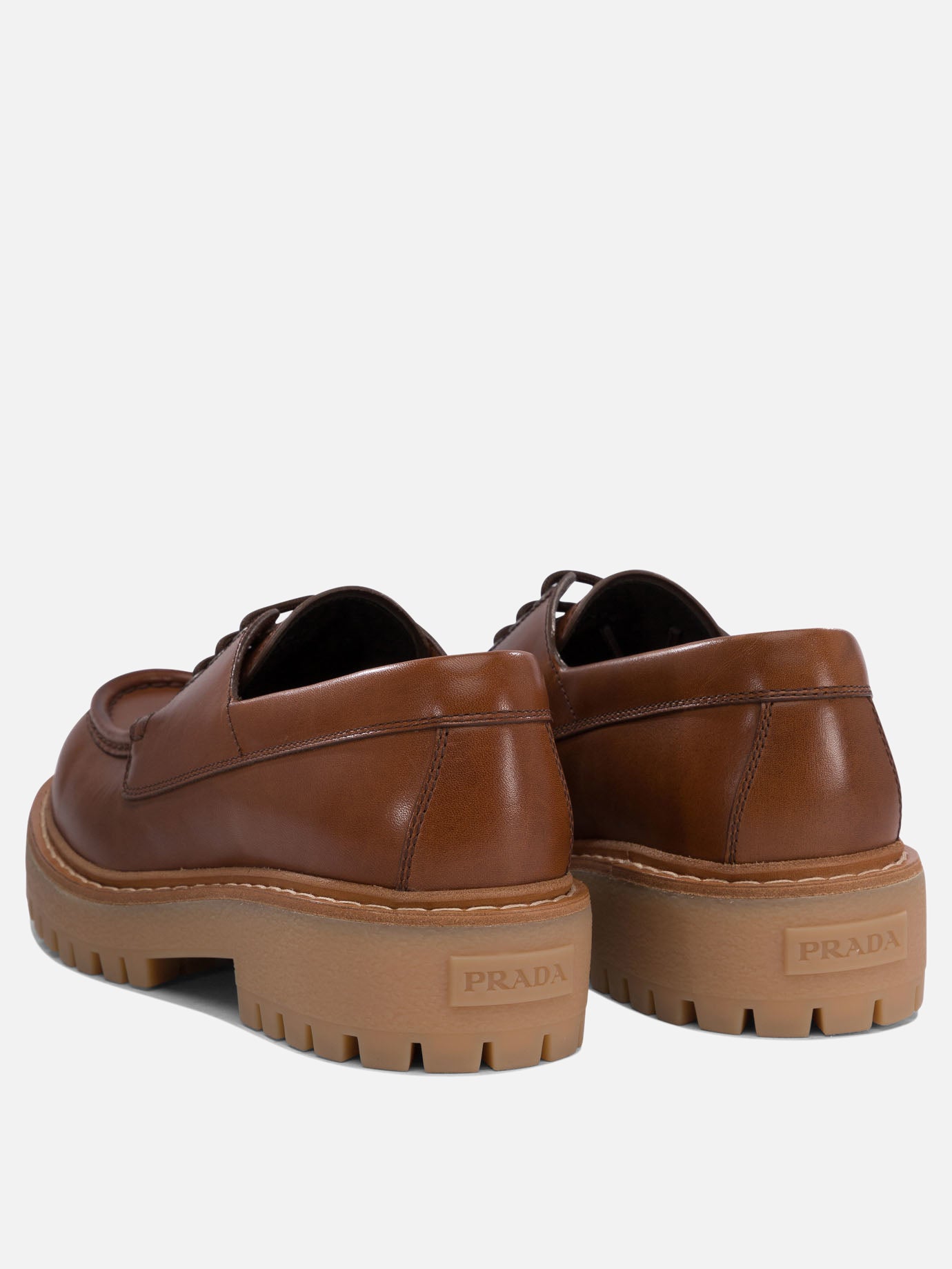 Laced loafers