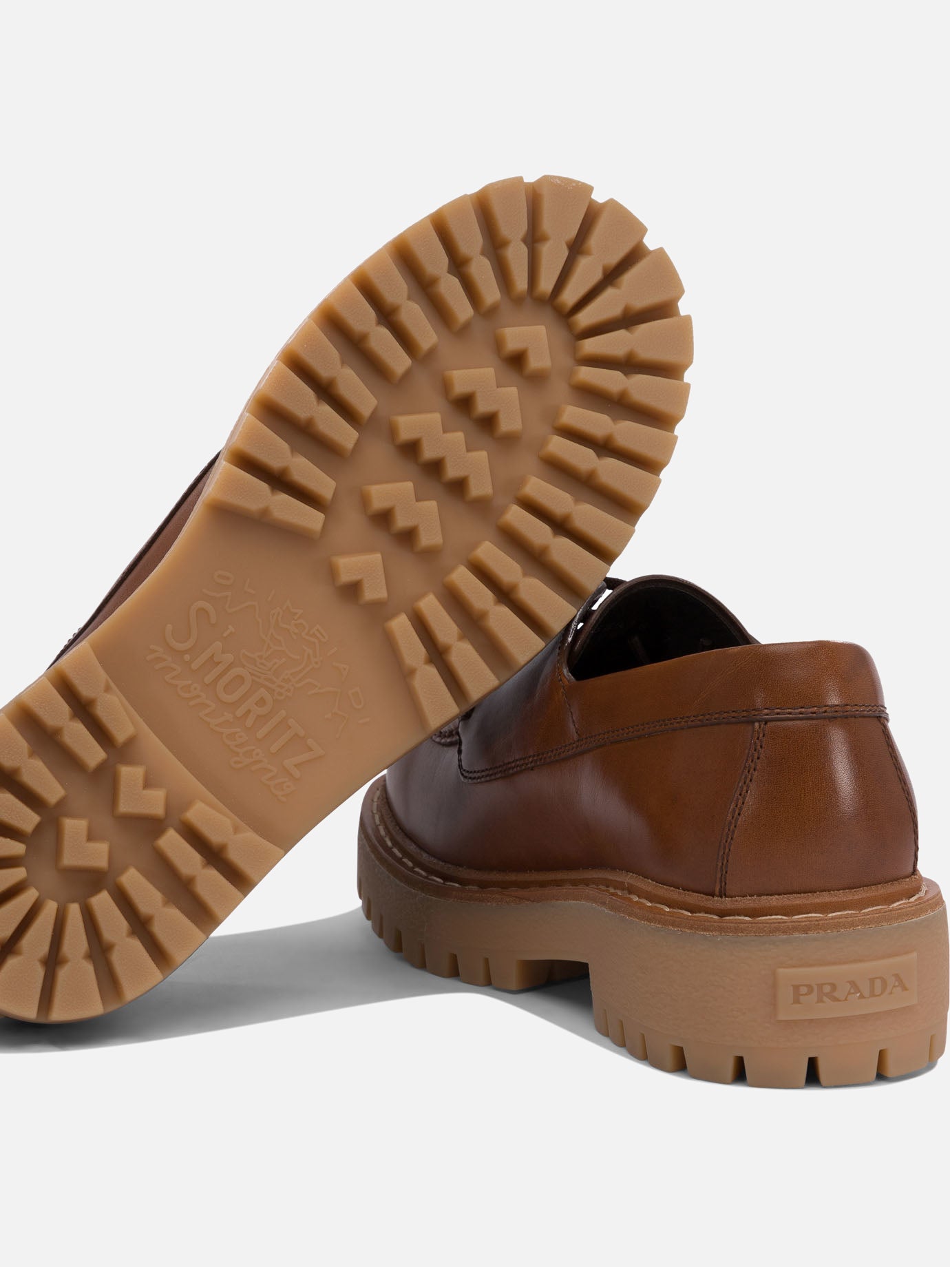 Laced loafers