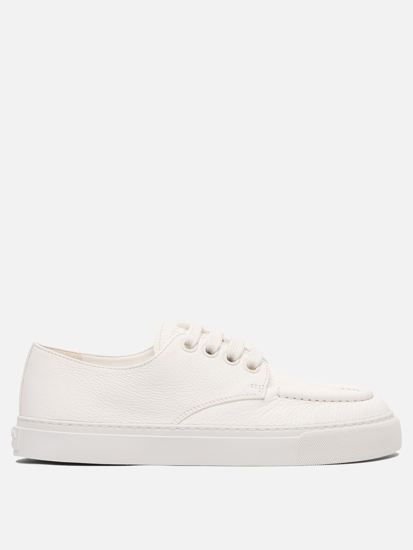 Prada Leather sneakers 19655081_6 White thumbnail_1