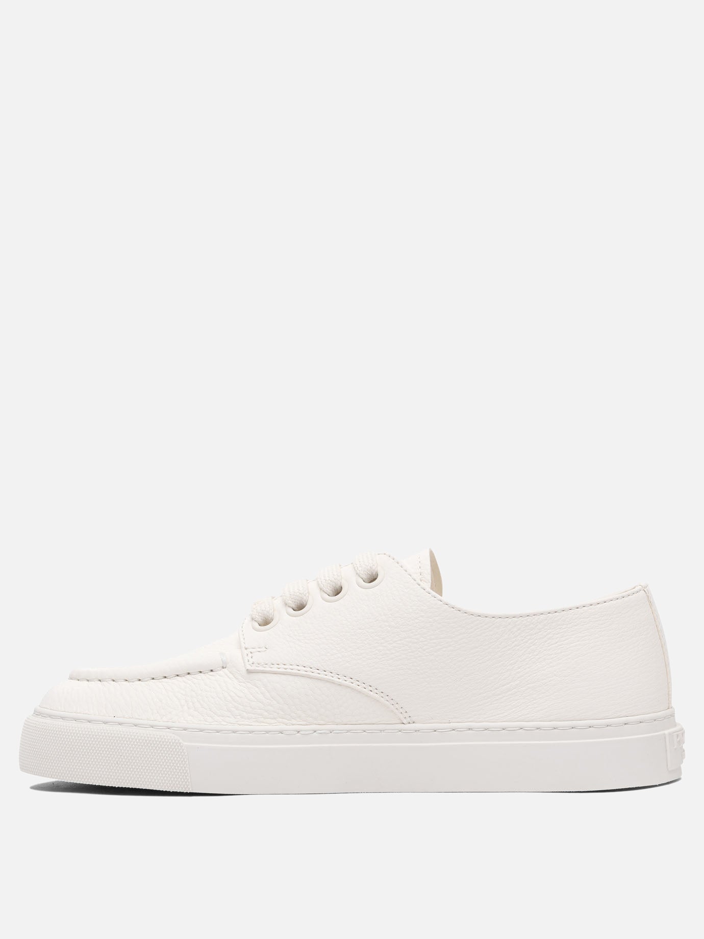 Prada Leather sneakers 19655081_6 White thumbnail_3
