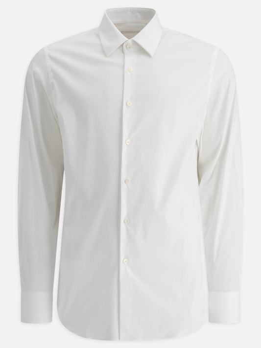 Formal shirts Solid colour  White - Prada Men | PDP | VIETTI Online Store 
