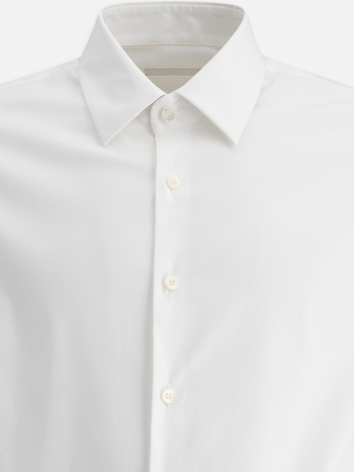 Formal shirts Solid colour  White - Prada Men | PDP | VIETTI Online Store | Zoom-Modal_3
