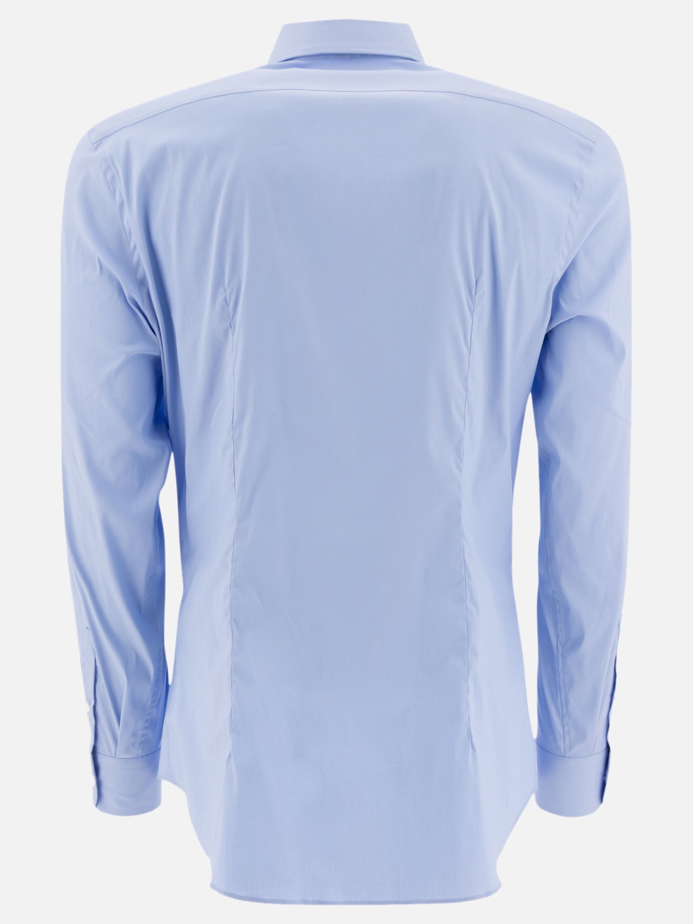 Prada Stretch cotton shirt 18723619_40 Light blue thumbnail_2