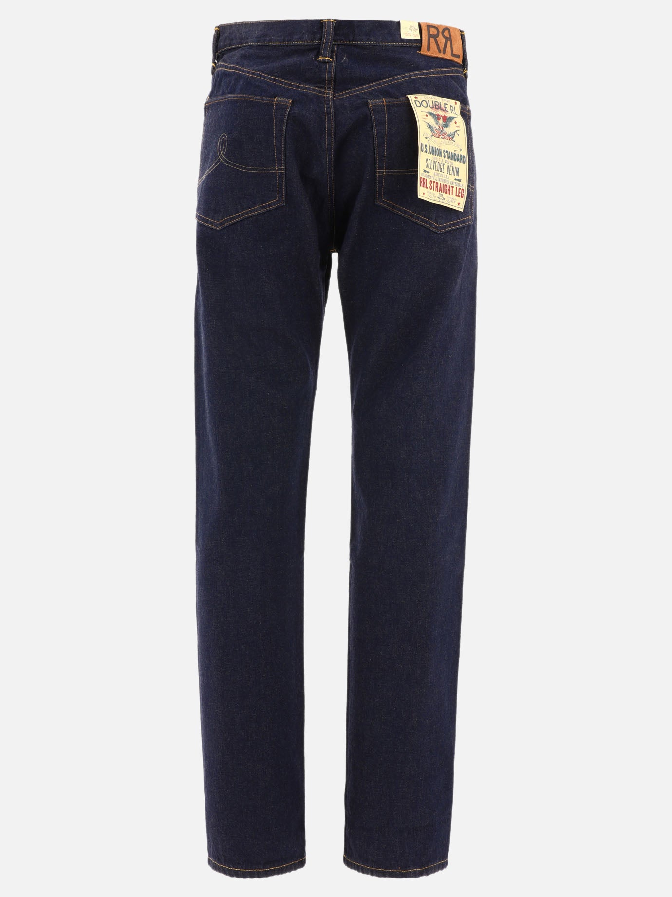 RRL by Ralph Lauren Straight-leg jeans 12418895_30/32 Blue thumbnail_2