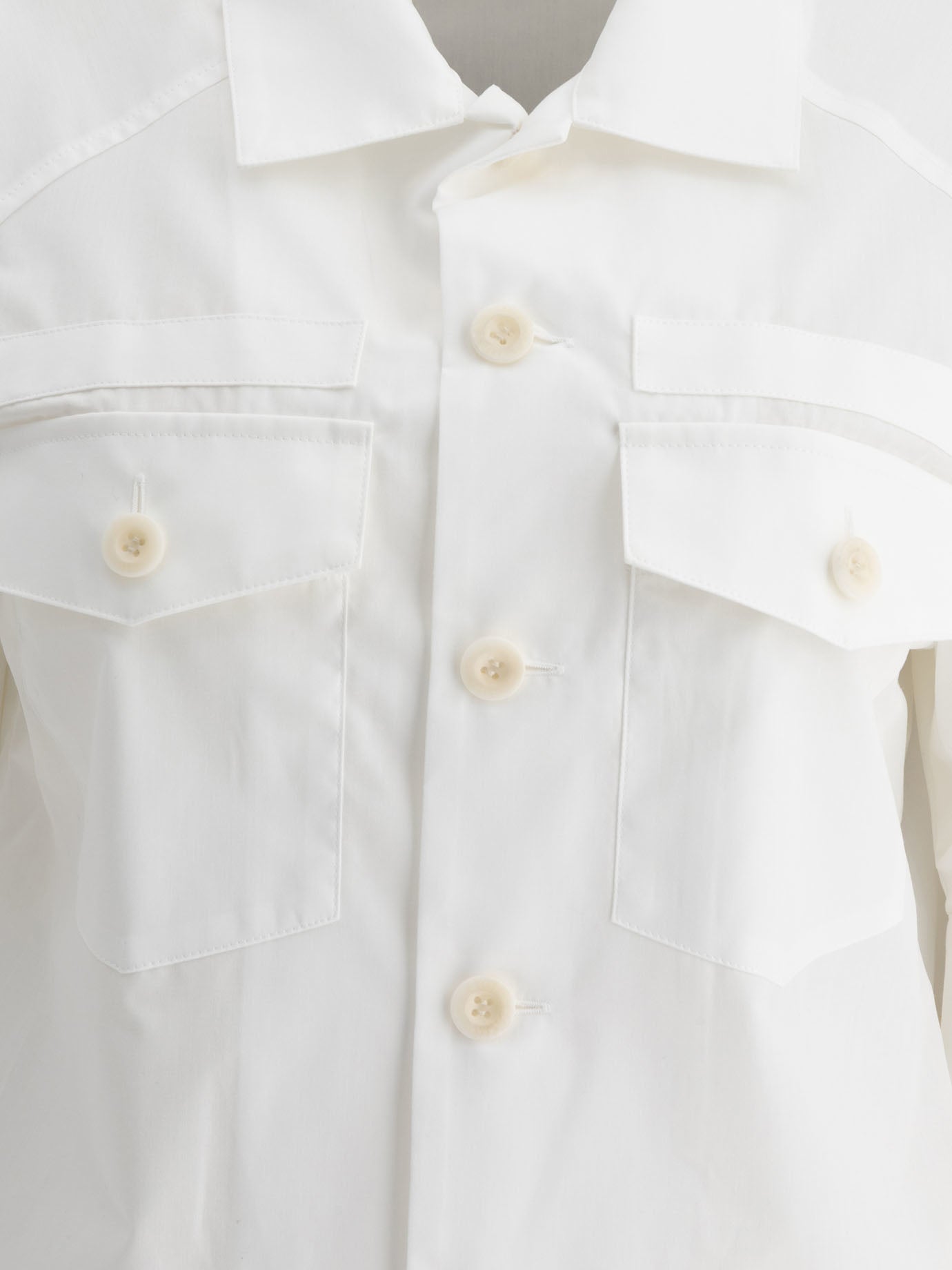 Casual shirts Solid colour  White - Sacai Women | PDP | VIETTI Online Store | Zoom-Modal_3
