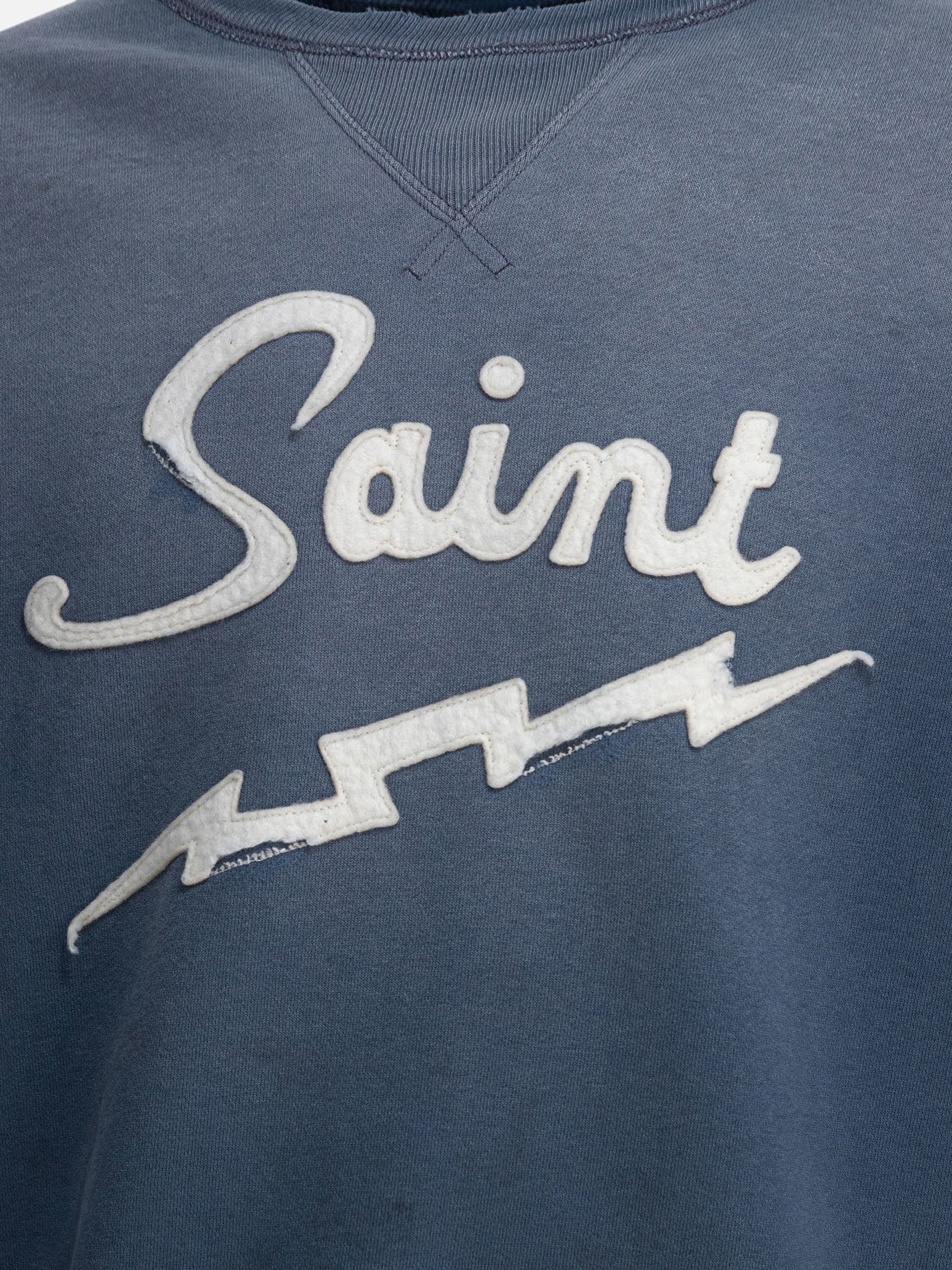 Crewnecks Logo  Blue - ©SAINT M×××××× Men | PDP | VIETTI Online Store | Zoom-Modal_3
