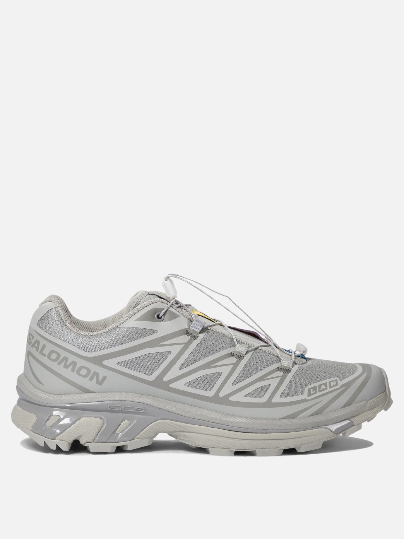 Low top sneakers 100% mesh - 100% rubber  Grey - Salomon Men | PDP | VIETTI Online Store | Zoom-Modal
