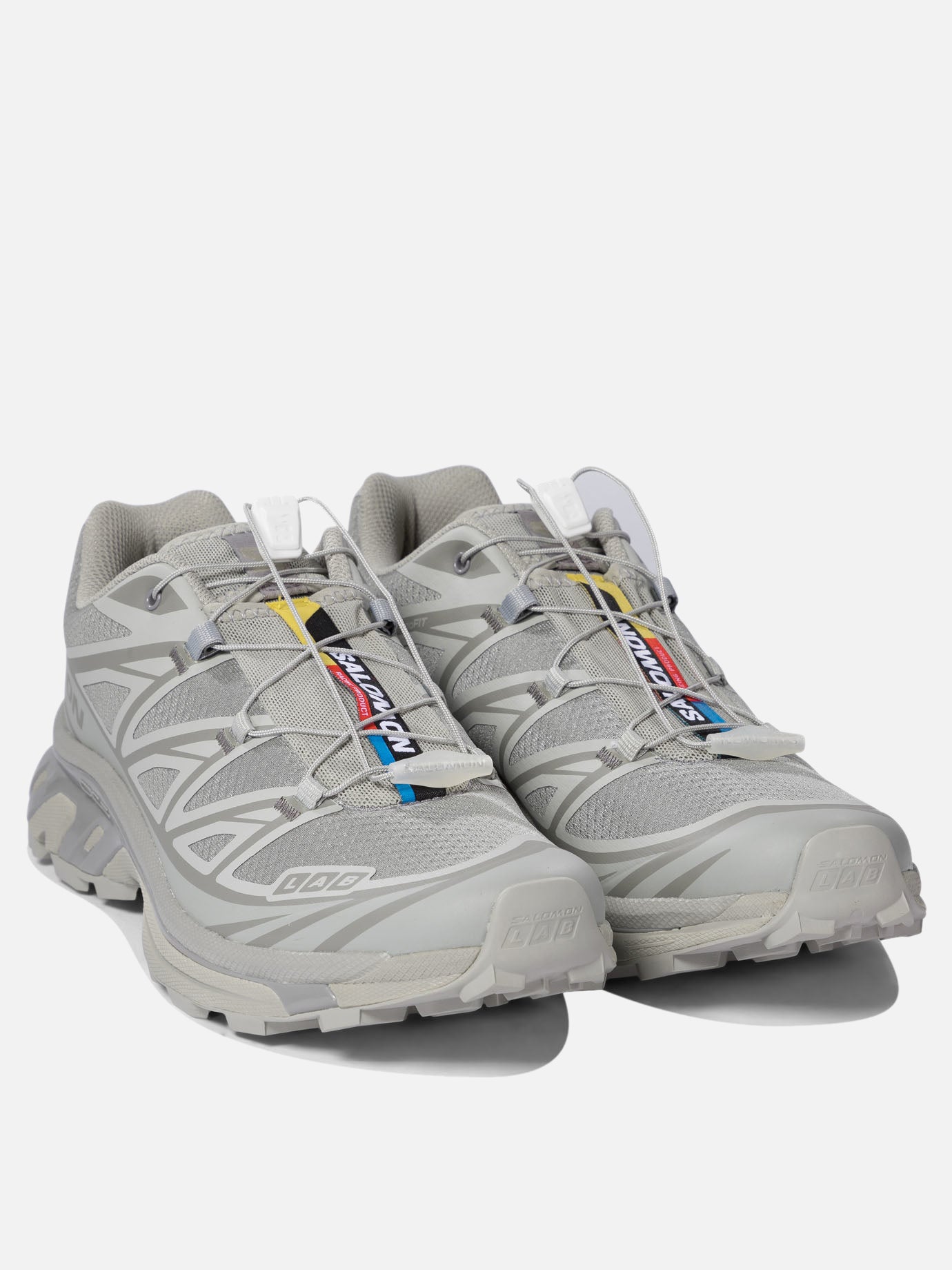 Low top sneakers 100% mesh - 100% rubber  Grey - Salomon Men | PDP | VIETTI Online Store | Zoom-Modal_2
