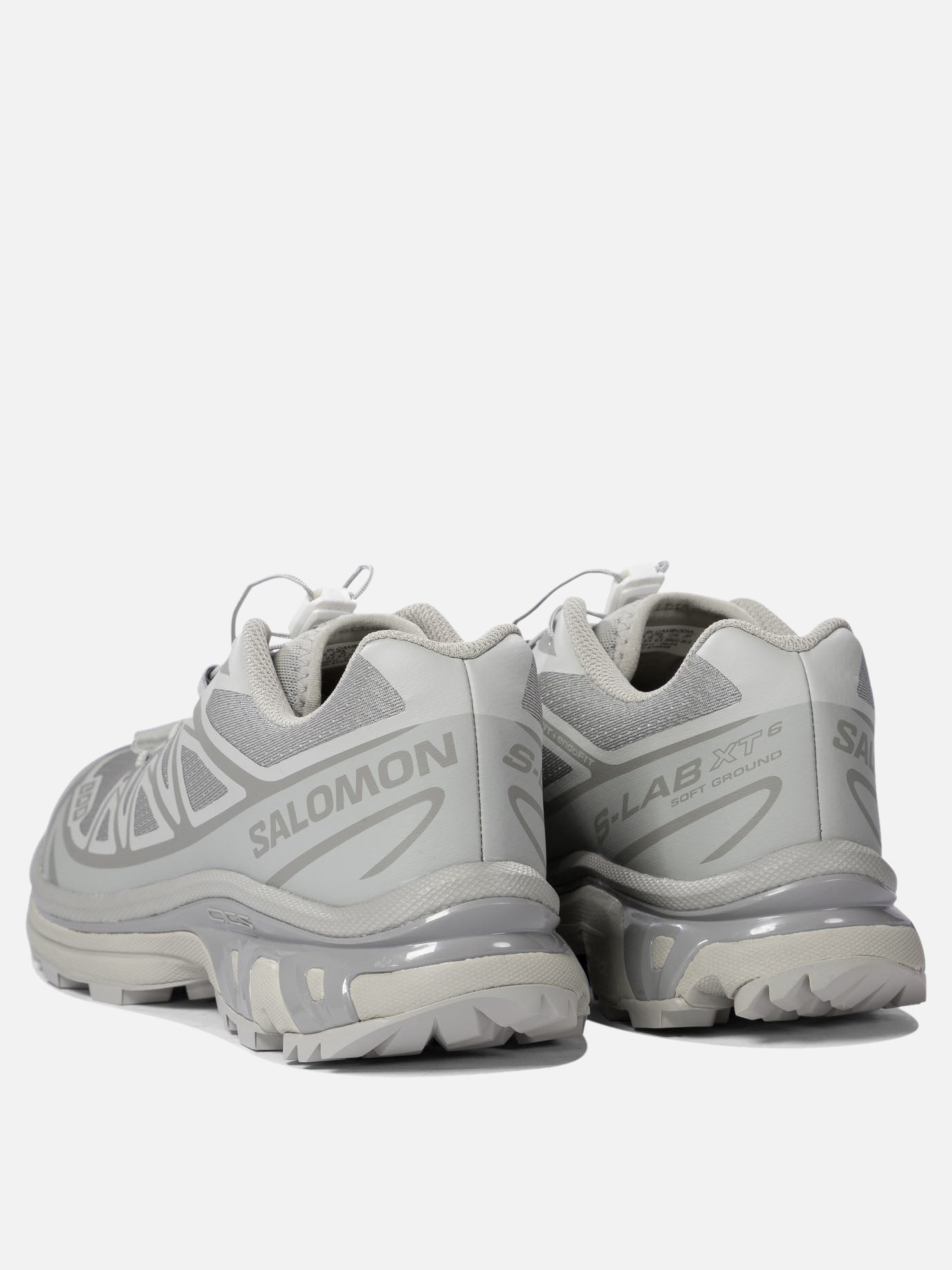 Low top sneakers 100% mesh - 100% rubber  Grey - Salomon Men | PDP | VIETTI Online Store | Zoom-Modal_4
