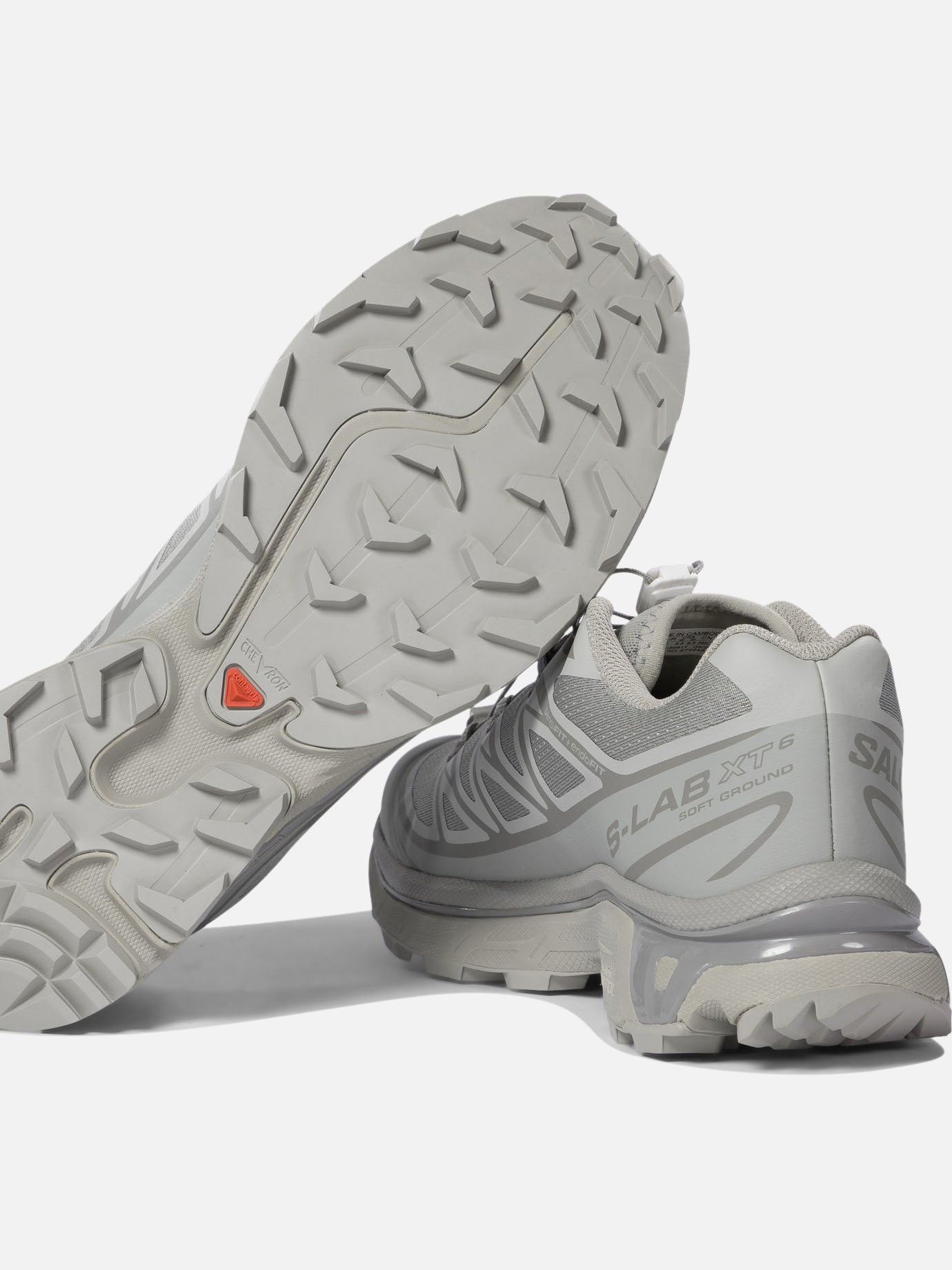 Low top sneakers 100% mesh - 100% rubber  Grey - Salomon Men | PDP | VIETTI Online Store | Zoom-Modal_5
