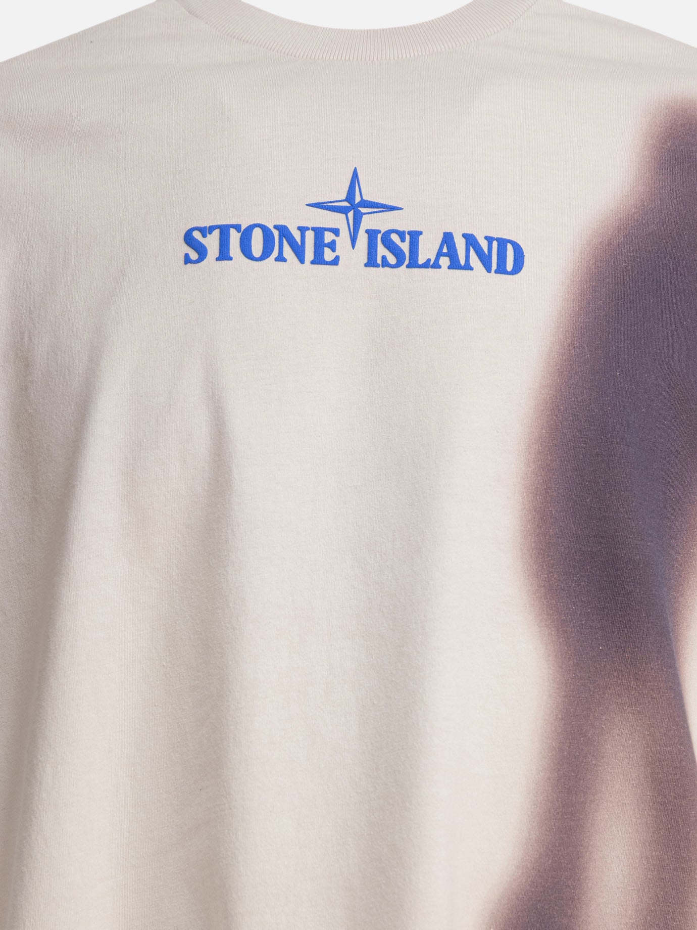 Crewneck t-shirts Logo  Beige - Stone Island Men | PDP | VIETTI Online Store | Zoom-Modal_3
