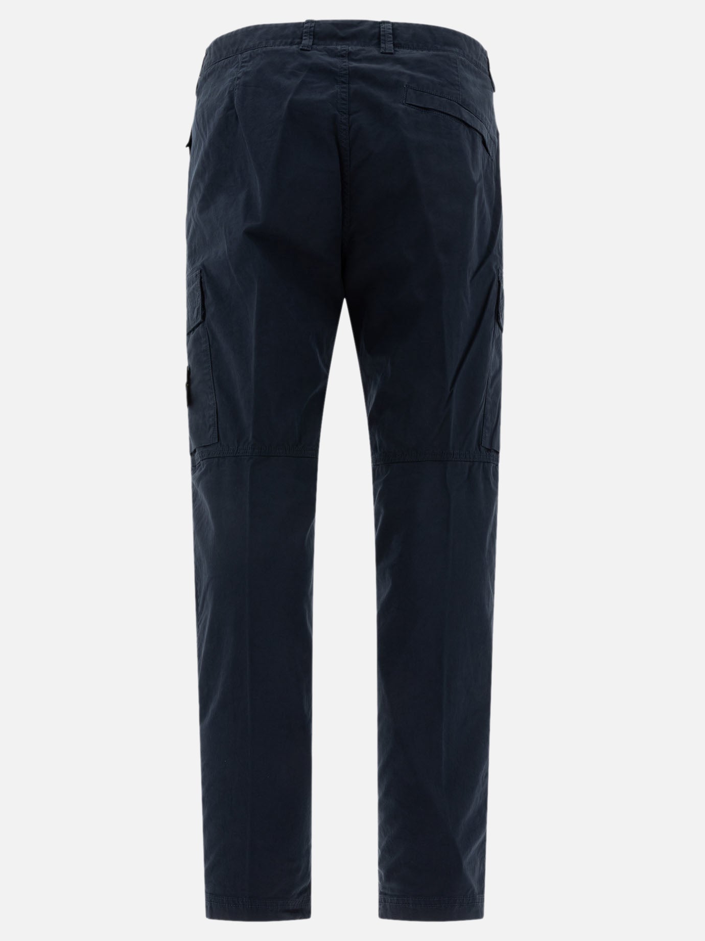 Stone Island Cotton twill cargo trousers 19758769_30 Blue thumbnail_2