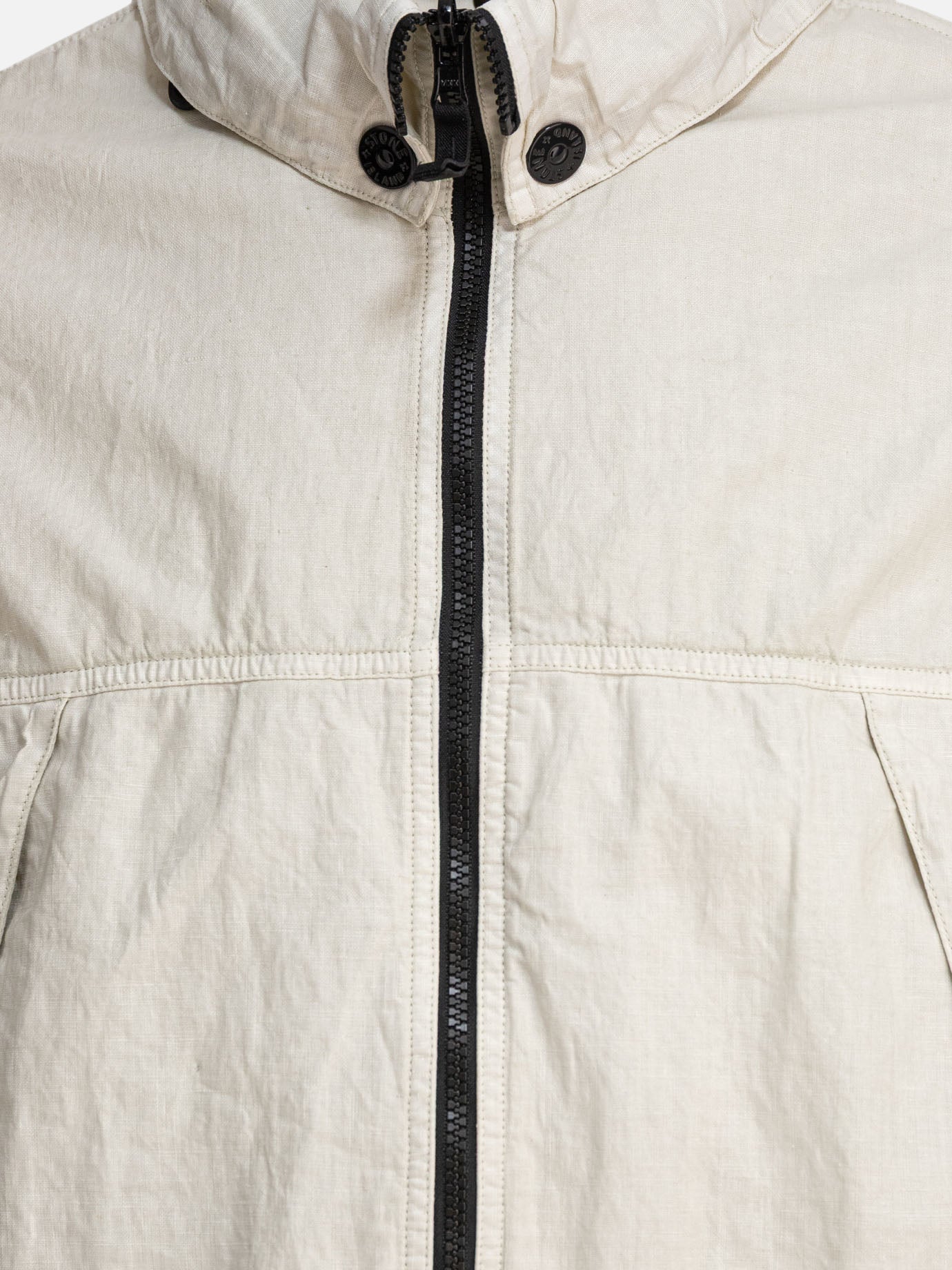 Stone Island Linen jacket 10752181_L Beige thumbnail_3