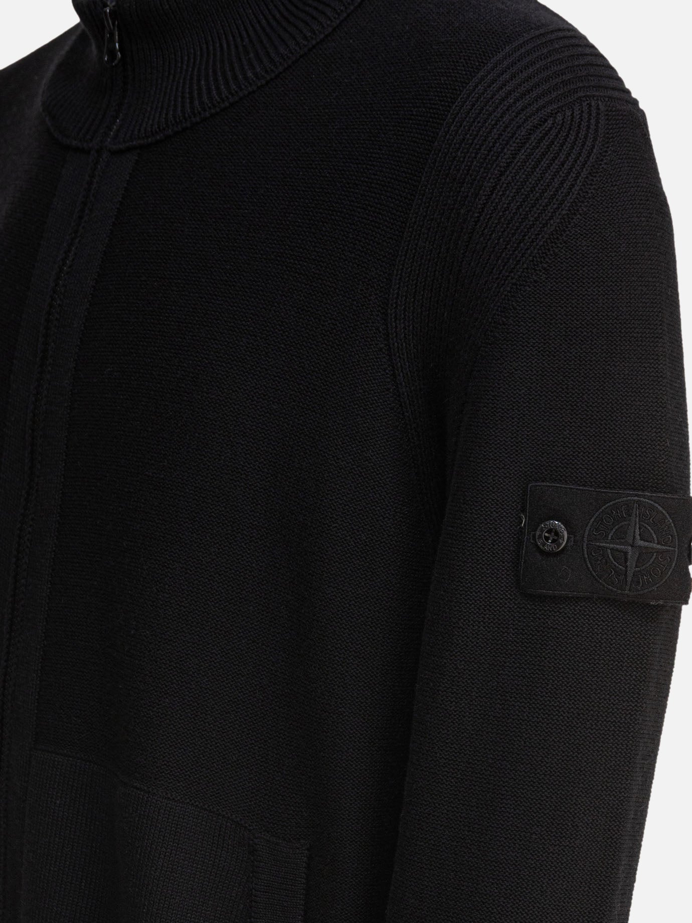 Cardigans Logo  Black - Stone Island Men | PDP | VIETTI Online Store | Zoom-Modal_4
