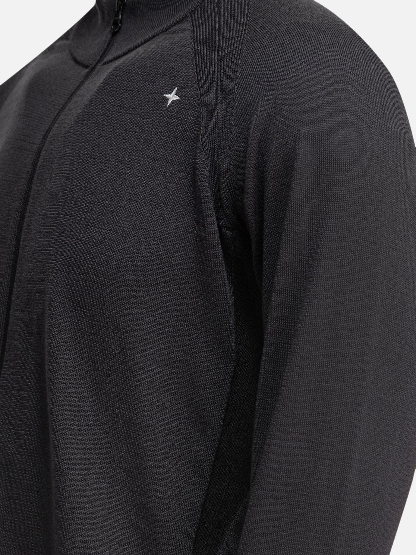 Stone Island Cardigan with zipper on PrimaLoft bio 12505032_L Grey thumbnail_4