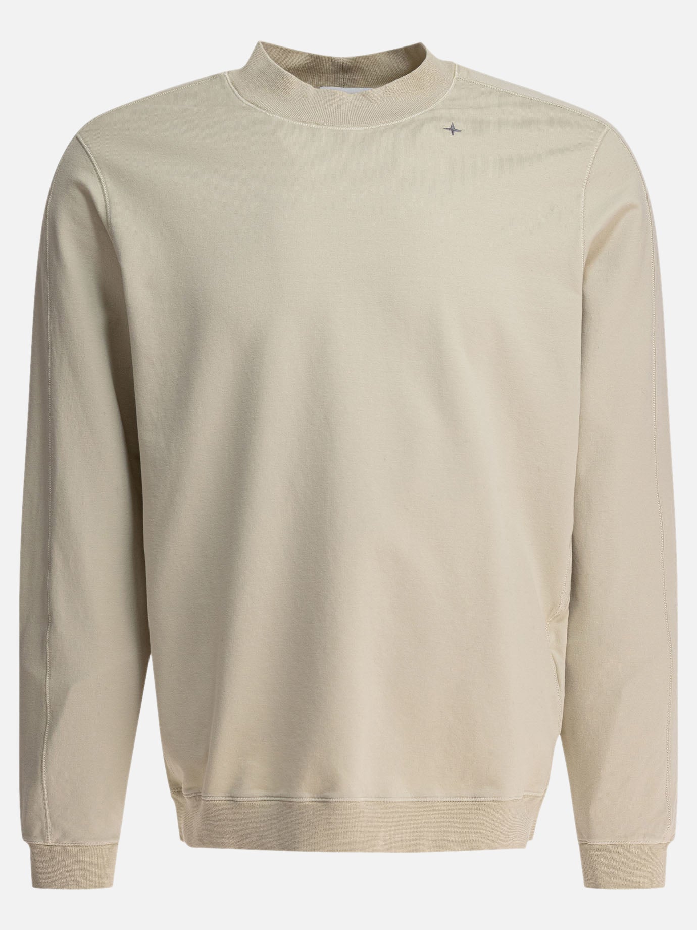 Crewnecks Solid colour  Beige - Stone Island Men | PDP | VIETTI Online Store | Zoom-Modal
