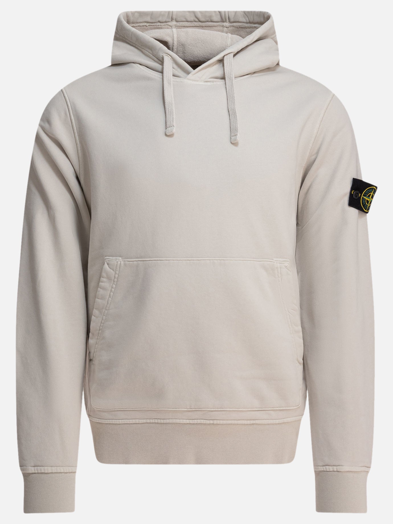 Hoodies Logo  Beige - Stone Island Men | PDP | VIETTI Online Store | Zoom-Modal
